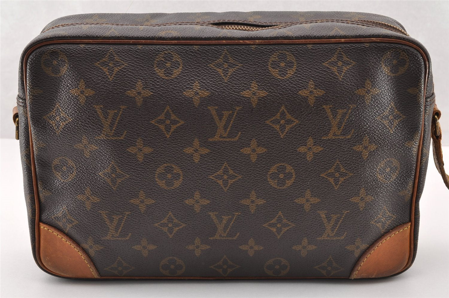 Authentic Louis Vuitton Monogram Trocadero 30 Shoulder Bag M51272 Junk 8181I