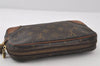 Authentic Louis Vuitton Monogram Marly Dragonne PM M51827 Clutch Hand Bag 8182I