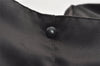 Authentic FENDI Vintage Nylon Leather Hand Tote Bag Black 8182J