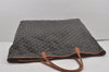 Authentic Goyard Saint Louis GM Shoulder Tote Bag PVC Leather Black 8183I