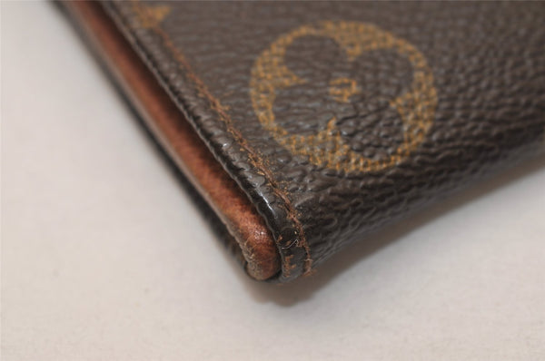 Authentic Louis Vuitton Monogram Porte Monnaie Billets Wallet M61660 LV 8184J