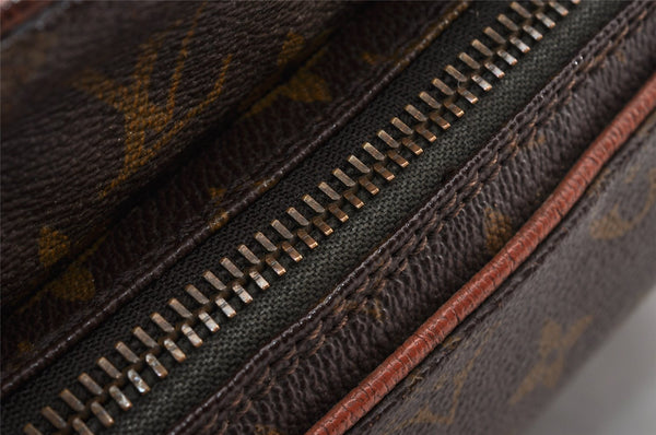 Authentic Louis Vuitton Monogram Nile Shoulder Cross Body Bag Old Model LV 8185I