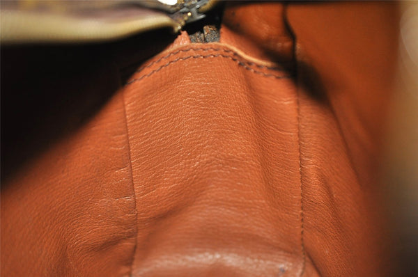 Authentic Louis Vuitton Monogram Nile Shoulder Cross Body Bag Old Model LV 8185I