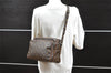 Authentic Louis Vuitton Monogram Nile Shoulder Cross Body Bag Old Model LV 8185I