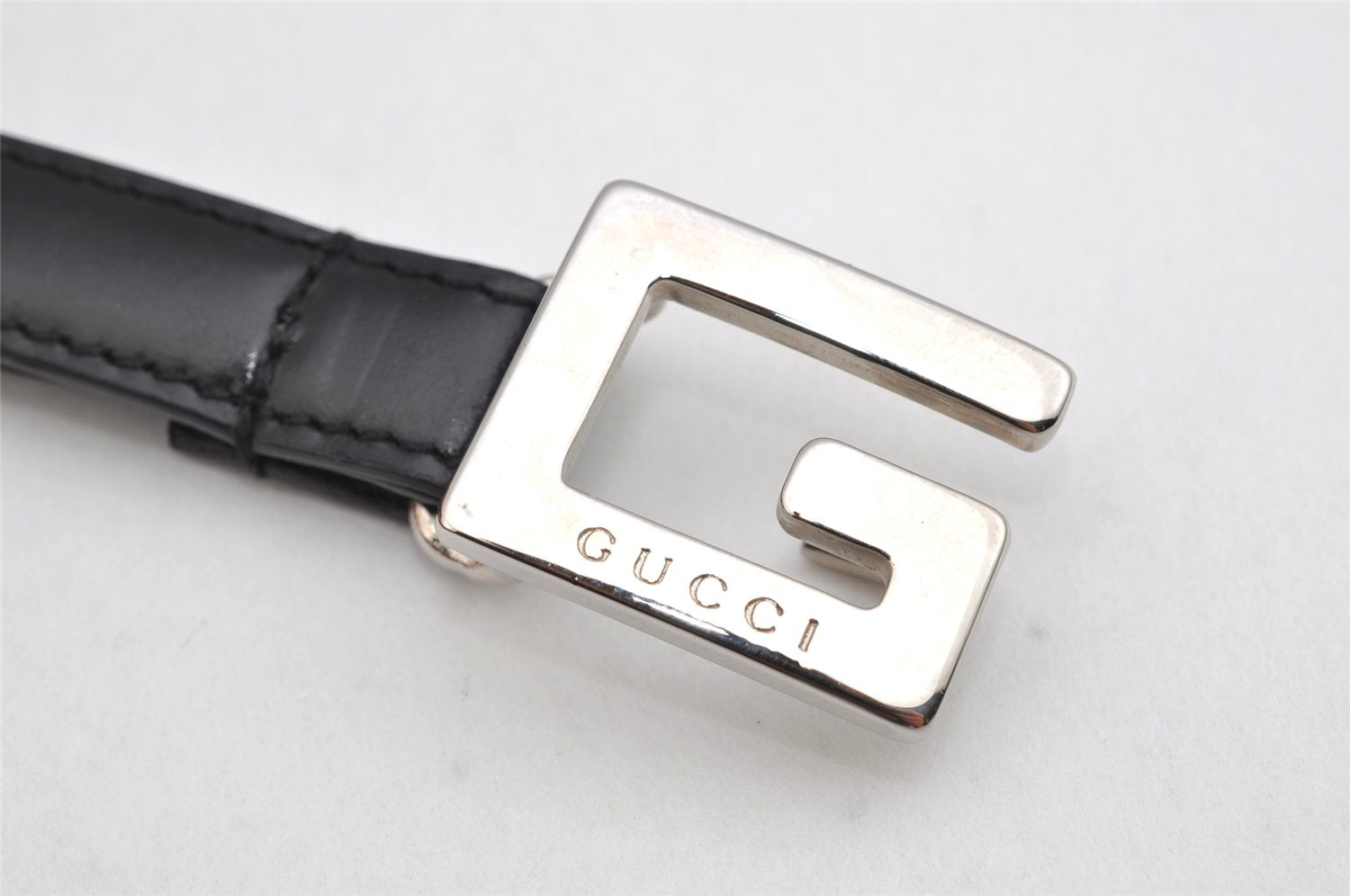 Authentic GUCCI Vintage Belt Leather Size 75cm 29.5