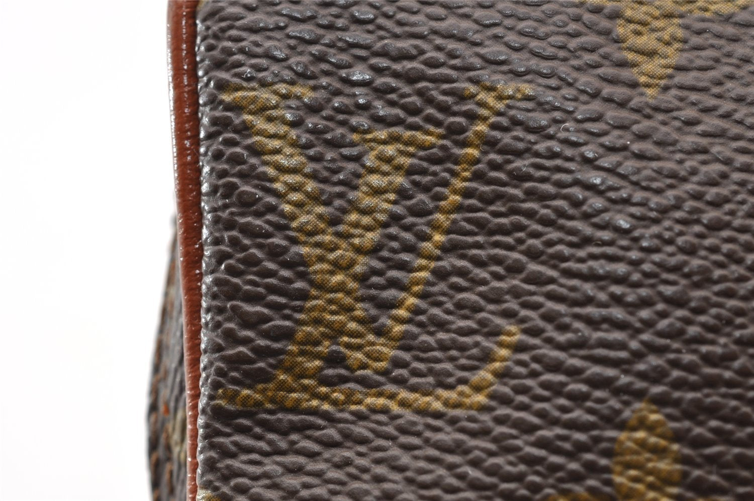 Auth Louis Vuitton Monogram Mini Poche Danube Shoulder Cross Bag Old Model 8186I