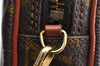 Auth Louis Vuitton Monogram Mini Poche Danube Shoulder Cross Bag Old Model 8186I