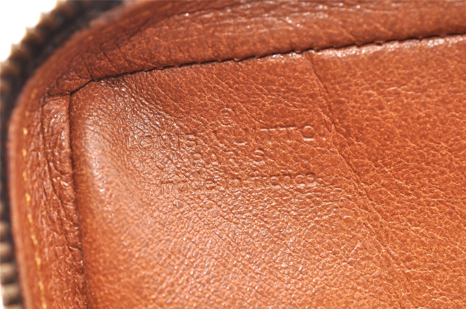 Auth Louis Vuitton Monogram Mini Poche Danube Shoulder Cross Bag Old Model 8186I