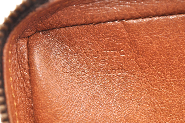 Auth Louis Vuitton Monogram Mini Poche Danube Shoulder Cross Bag Old Model 8186I