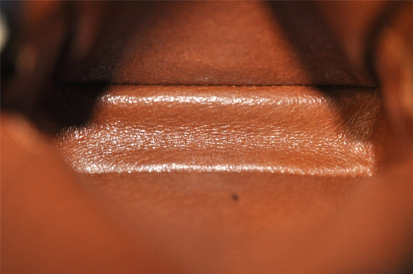 Auth Louis Vuitton Monogram Mini Poche Danube Shoulder Cross Bag Old Model 8186I