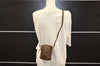 Auth Louis Vuitton Monogram Mini Poche Danube Shoulder Cross Bag Old Model 8186I
