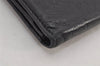 Authentic GUCCI Guccissima GG Leather Long Wallet Purse 181668 Black 8186J