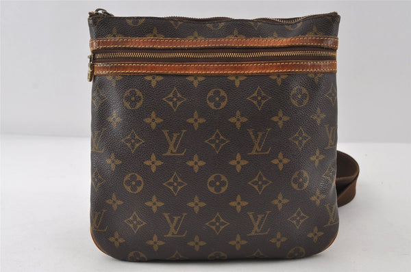 Authentic Louis Vuitton Monogram Pochette Bosphore Shoulder Bag M40044 LV 8188I