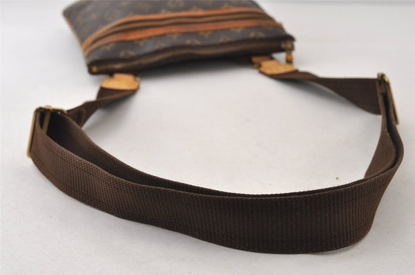 Authentic Louis Vuitton Monogram Pochette Bosphore Shoulder Bag M40044 LV 8188I