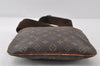 Authentic Louis Vuitton Monogram Pochette Bosphore Shoulder Bag M40044 LV 8188I