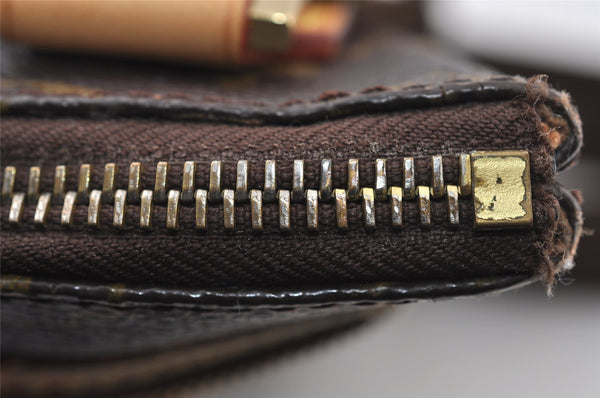 Authentic Louis Vuitton Monogram Pochette Bosphore Shoulder Bag M40044 LV 8188I