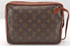 Authentic Louis Vuitton Monogram Pochette Sport Clutch Hand Bag Old Model 8189I