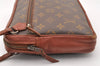 Authentic Louis Vuitton Monogram Pochette Sport Clutch Hand Bag Old Model 8189I