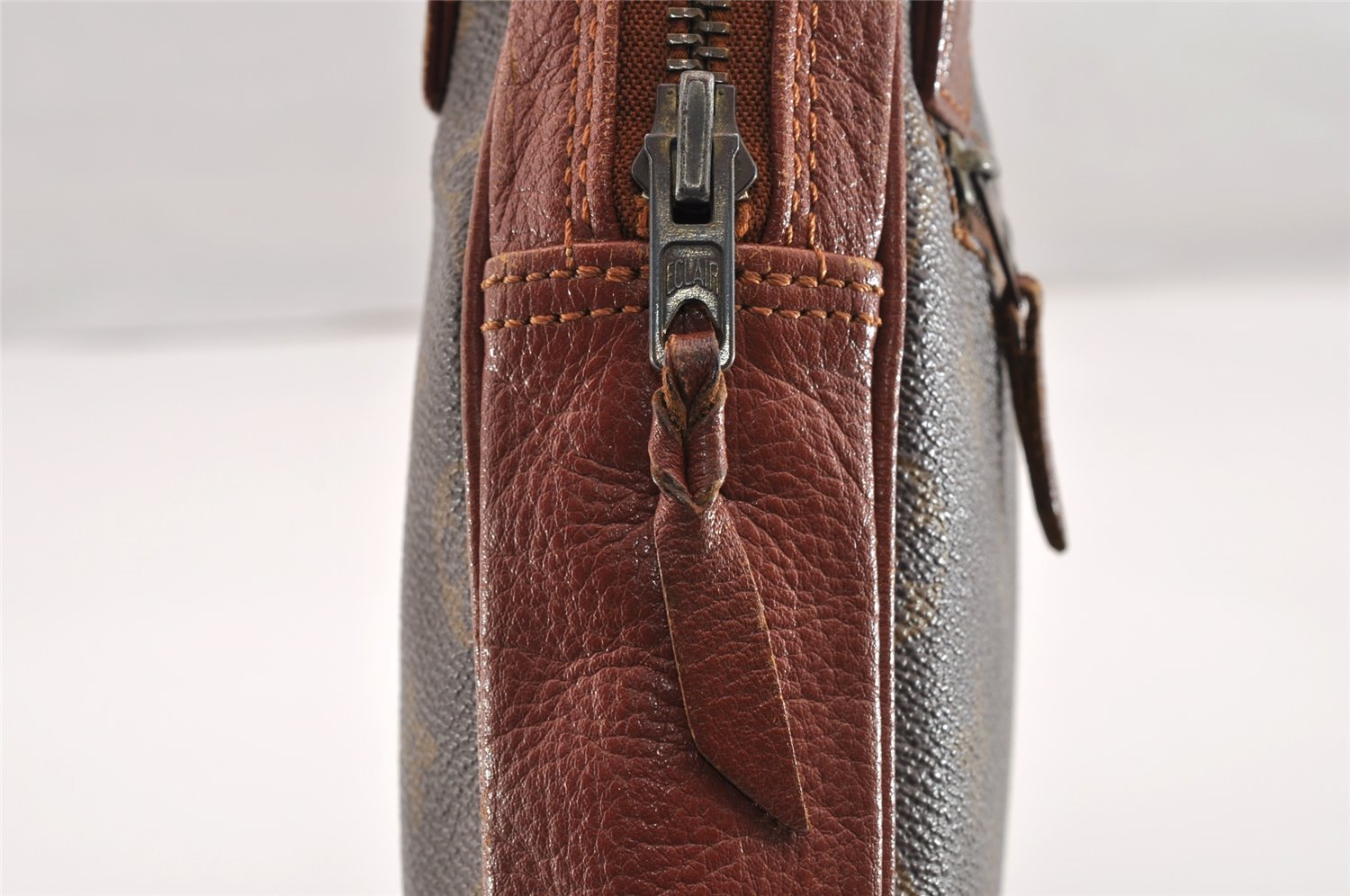 Authentic Louis Vuitton Monogram Pochette Sport Clutch Hand Bag Old Model 8189I