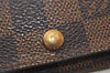 Authentic Louis Vuitton Damier Multicles 4 Key Case Holder N62631 LV 8189J