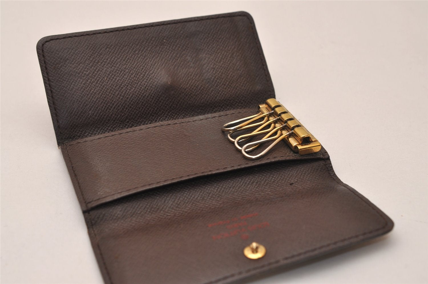 Authentic Louis Vuitton Damier Multicles 4 Key Case Holder N62631 LV 8189J