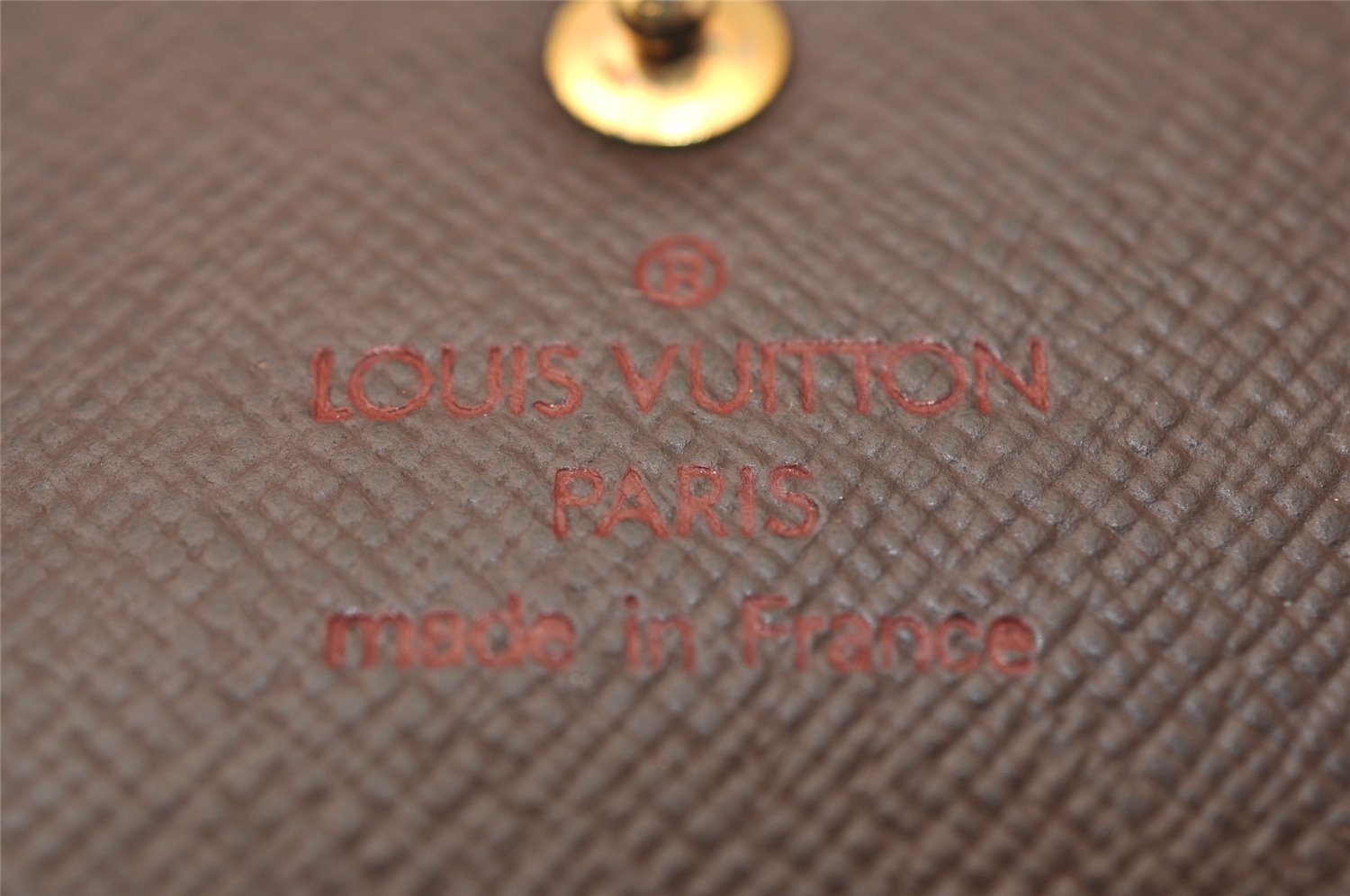 Authentic Louis Vuitton Damier Multicles 4 Key Case Holder N62631 LV 8189J