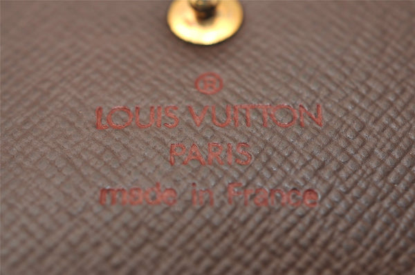 Authentic Louis Vuitton Damier Multicles 4 Key Case Holder N62631 LV 8189J