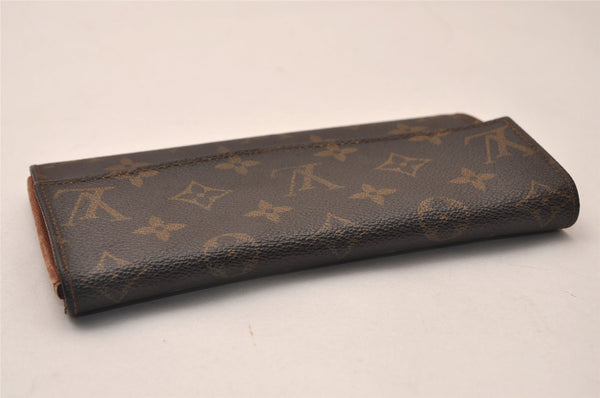 Louis Vuitton Monogram Pochette Porte Monnaie Credit Wallet M61723 Junk 8190J