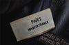 Authentic Christian Dior Trotter Hand Boston Bag Purse Canvas Leather Blue 8191I