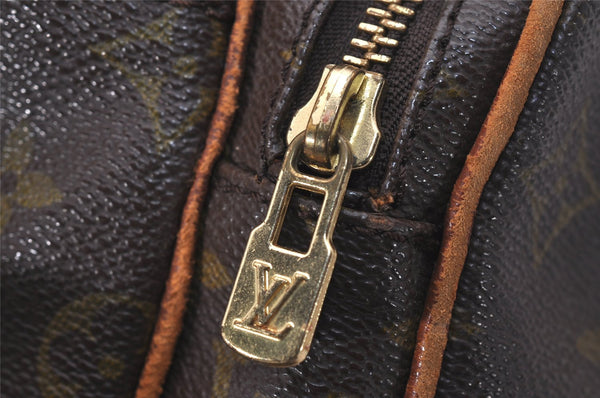 Authentic Louis Vuitton Monogram Nile Shoulder Cross Body Bag Old Model LV 8191J