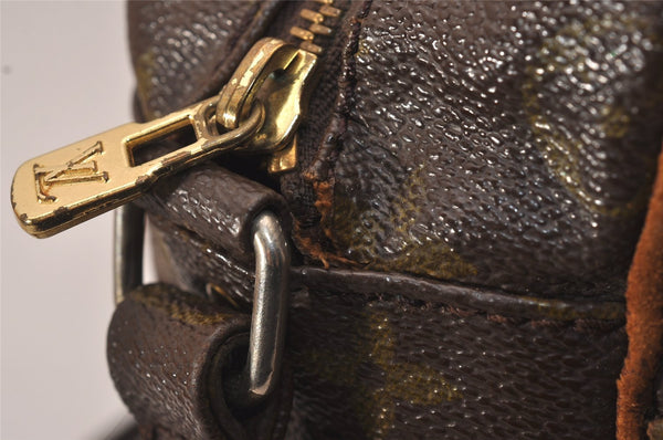 Authentic Louis Vuitton Monogram Nile Shoulder Cross Body Bag Old Model LV 8191J