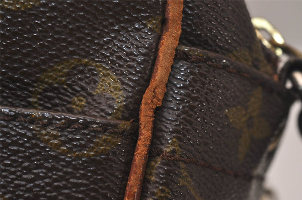 Authentic Louis Vuitton Monogram Nile Shoulder Cross Body Bag Old Model LV 8191J