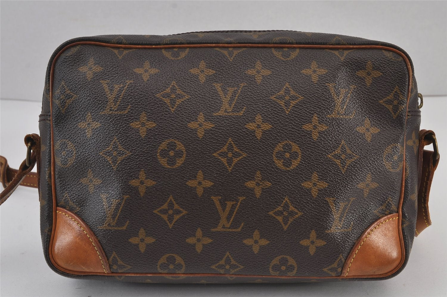 Authentic Louis Vuitton Monogram Trocadero 27 Shoulder Bag M51274 Junk 8192J