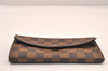 Authentic Louis Vuitton Damier Pochette Porte Monnaie Credit N61725 Wallet 8192M