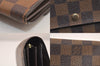 Authentic Louis Vuitton Damier Pochette Porte Monnaie Credit N61725 Wallet 8192M