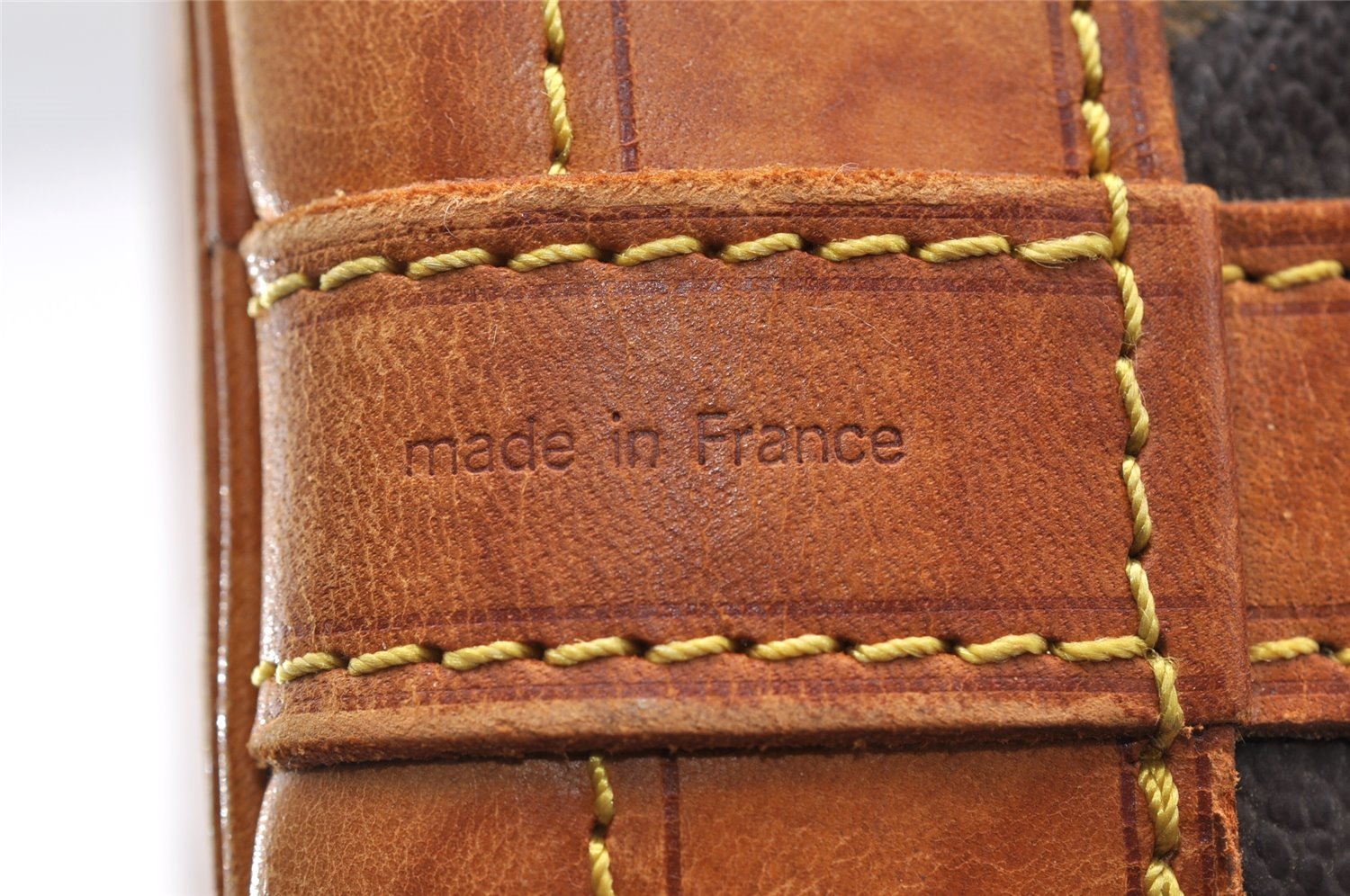 Authentic Louis Vuitton Monogram Noe Shoulder Drawstring Bag M42224 LV 8193I