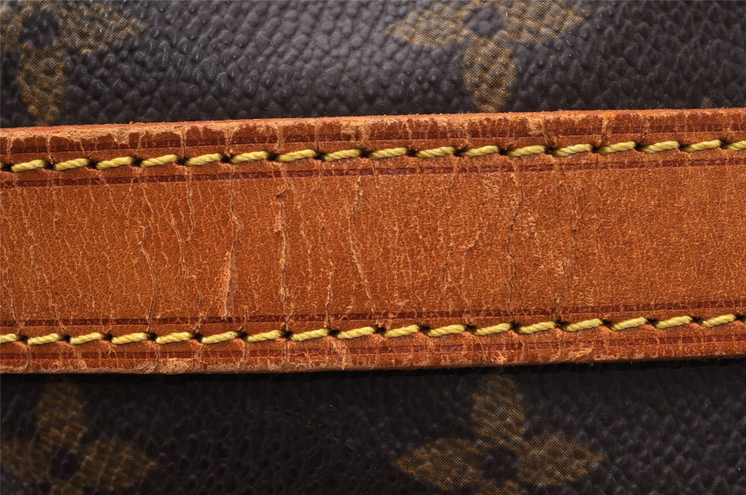 Authentic Louis Vuitton Monogram Noe Shoulder Drawstring Bag M42224 LV 8193I