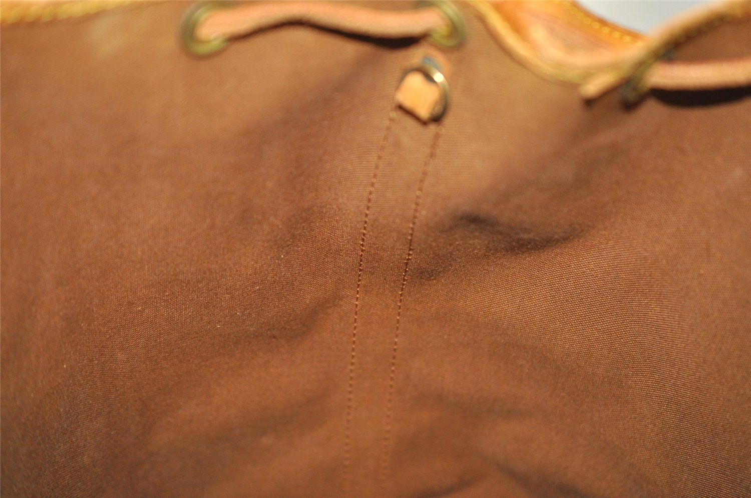 Authentic Louis Vuitton Monogram Noe Shoulder Drawstring Bag M42224 LV 8193I