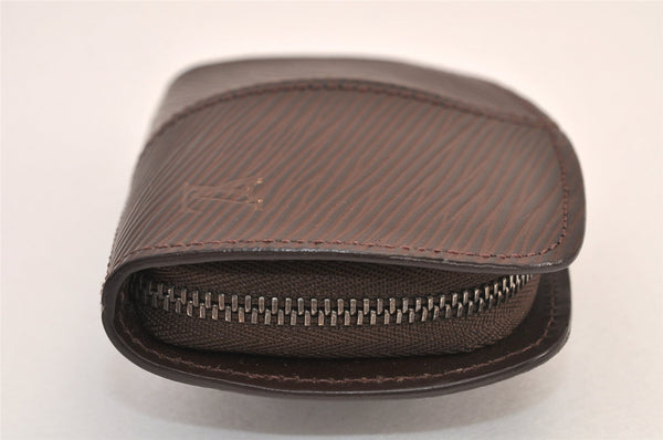Authentic Louis Vuitton Epi Portefeuille Epi Z Coin Purse Brown M6344D LV 8193M
