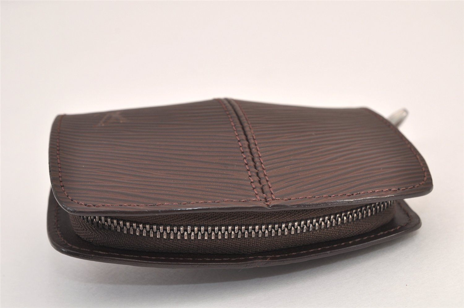 Authentic Louis Vuitton Epi Portefeuille Epi Z Coin Purse Brown M6344D LV 8193M