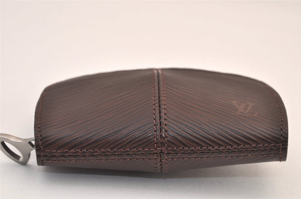 Authentic Louis Vuitton Epi Portefeuille Epi Z Coin Purse Brown M6344D LV 8193M