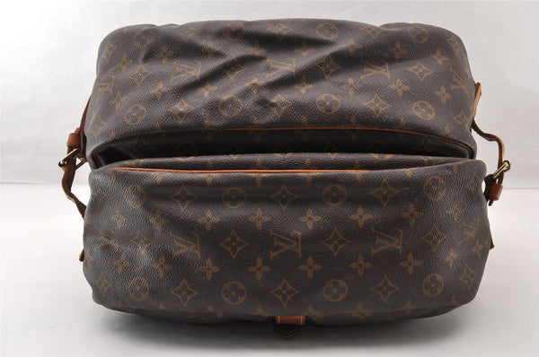 Authentic Louis Vuitton Monogram Saumur 35 Shoulder Cross Bag M42254 LV 8194I
