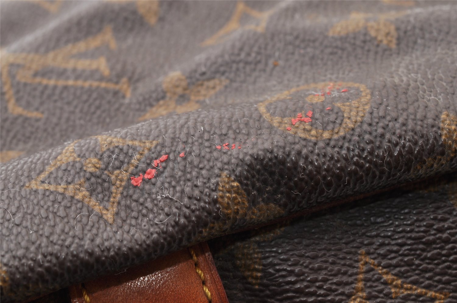 Authentic Louis Vuitton Monogram Saumur 35 Shoulder Cross Bag M42254 LV 8194I