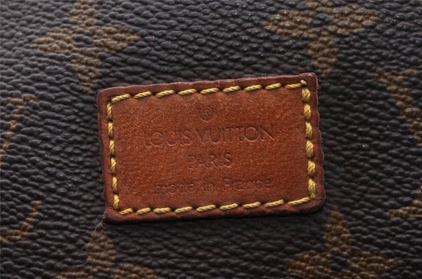 Authentic Louis Vuitton Monogram Saumur 35 Shoulder Cross Bag M42254 LV 8194I
