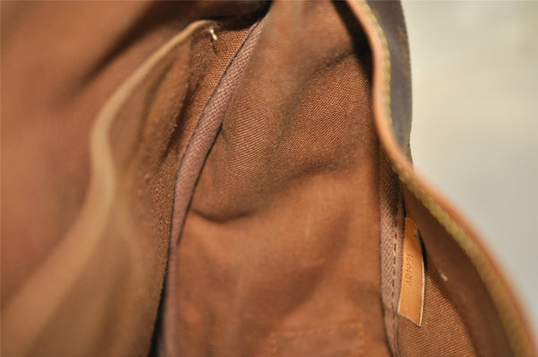 Authentic Louis Vuitton Monogram Saumur 35 Shoulder Cross Bag M42254 LV 8194I