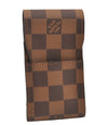 Authentic Louis Vuitton Damier Etui Cigarette Case N63024 LV 8194M