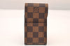 Authentic Louis Vuitton Damier Etui Cigarette Case N63024 LV 8194M