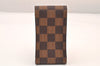 Authentic Louis Vuitton Damier Etui Cigarette Case N63024 LV 8194M