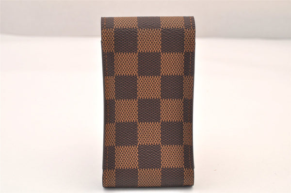 Authentic Louis Vuitton Damier Etui Cigarette Case N63024 LV 8194M