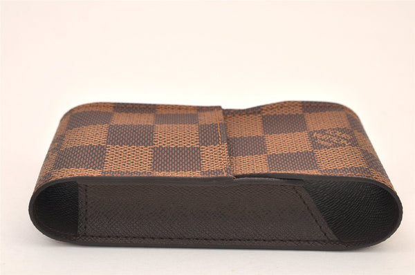Authentic Louis Vuitton Damier Etui Cigarette Case N63024 LV 8194M